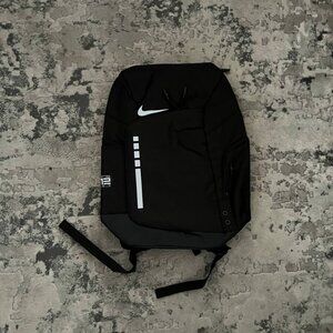 Nike Men's Hoops Elite Backpack, Black Anthracite and Metallic Silver